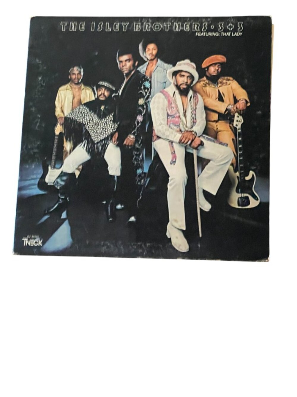 The Isley Brothers – 3 + 3 Featuring That Lady 1973 T-Neck Vinyl LP KZ 32453